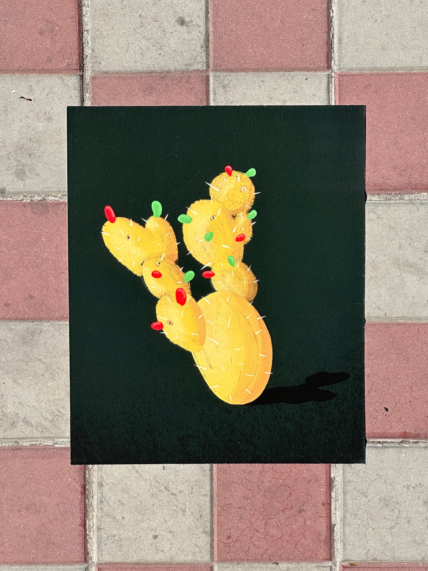 Print Nopal Neón